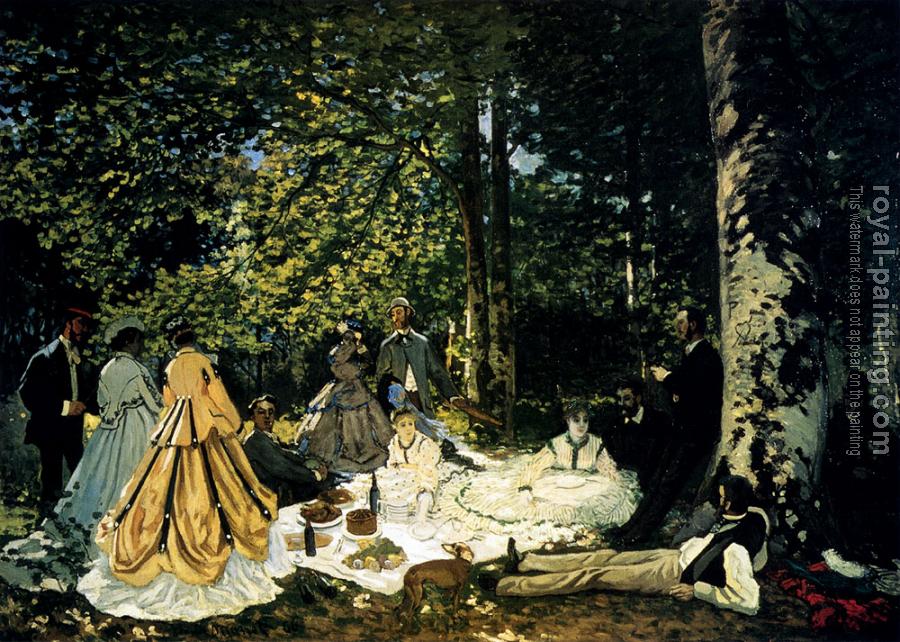 Claude Oscar Monet : Dejeuner Sur L'Herbe A Chailly